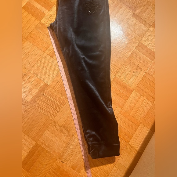 Versace navy blue velvet joggers - Picture 13 of 14